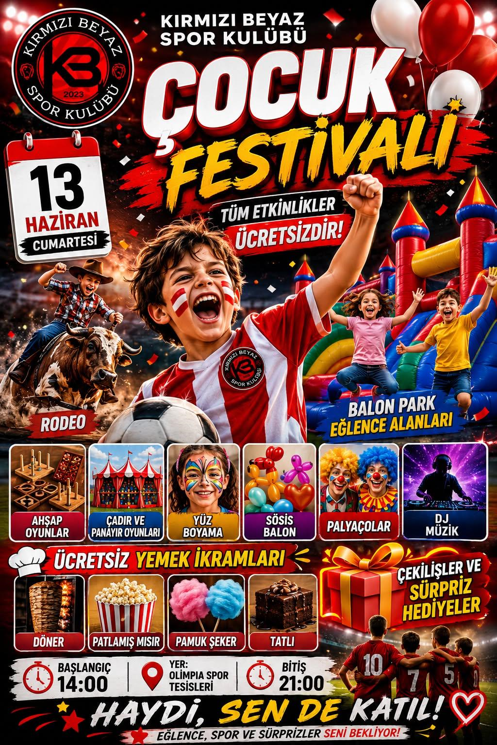 13.06.2026 ÇOCUK FESTİVALİ